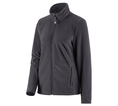 Primary image e.s. Fleece jacket CI, ladies' anthracite