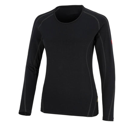 Primary image e.s. func.-longsleeve clima-pro - warm, ladies' black