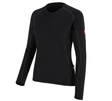 Primary image e.s.funct-longsleeve thermo stretch-x-warm,ladies' black