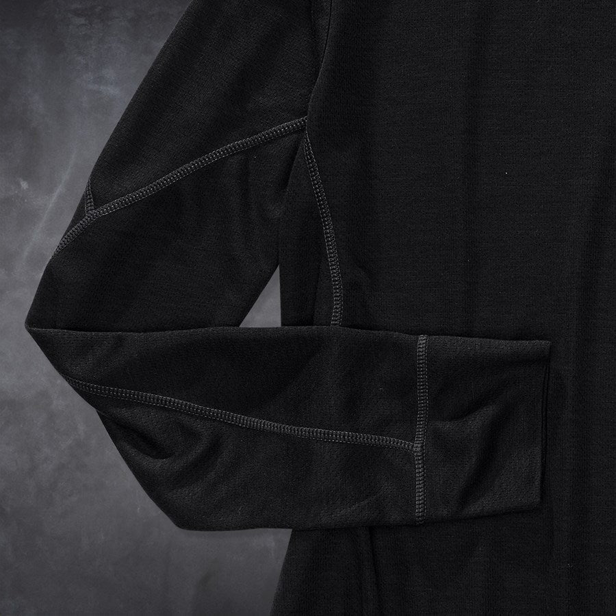 Detailed image e.s. functional-longsleeve basis-light black