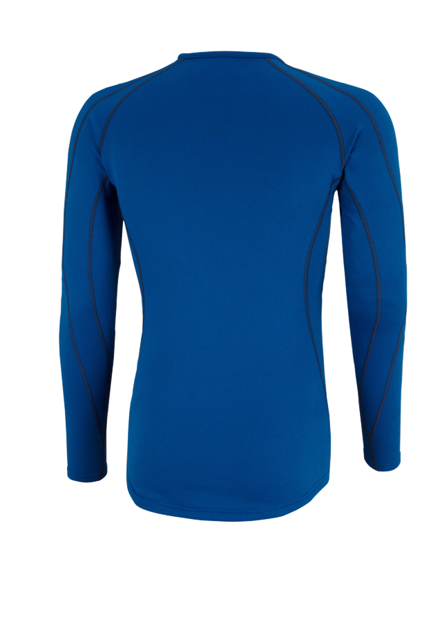 Secondary image e.s. functional-longsleeve clima-pro, warm, men's gentianblue