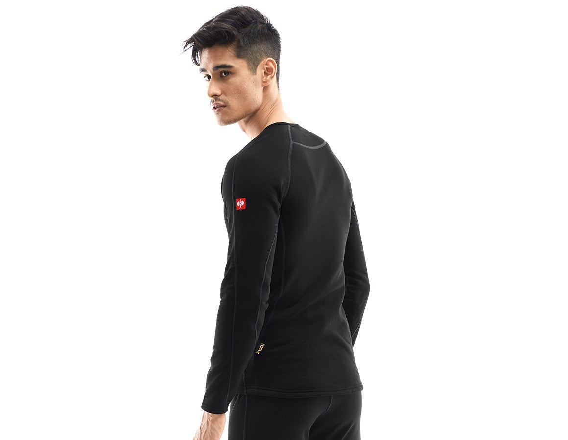 Additional image 1 e.s. functional-longsleeve thermo stretch-x-warm black
