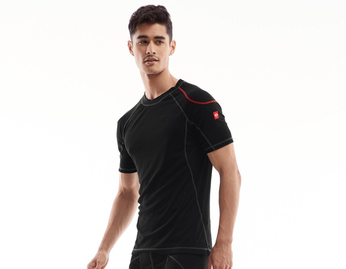 Additional image 1 e.s. functional-t-shirt basis-warm black