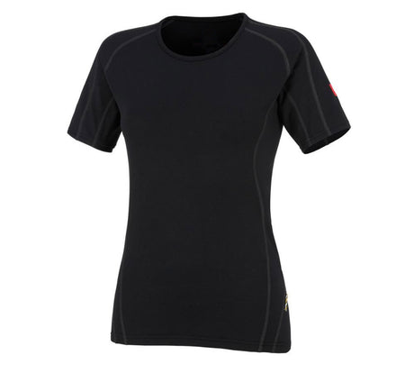 Primary image e.s. functional-t-shirt clima-pro, warm, ladies' black