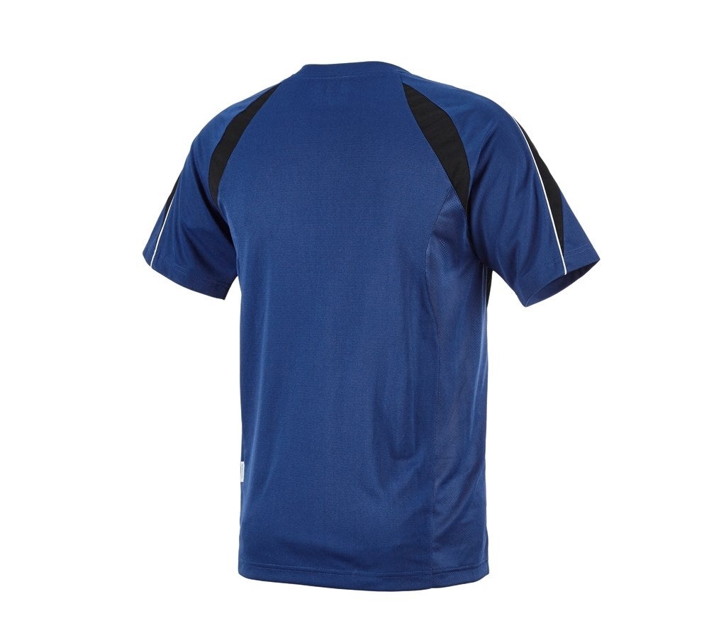 Secondary image e.s. Functional T-shirt poly Silverfresh royalblue/black