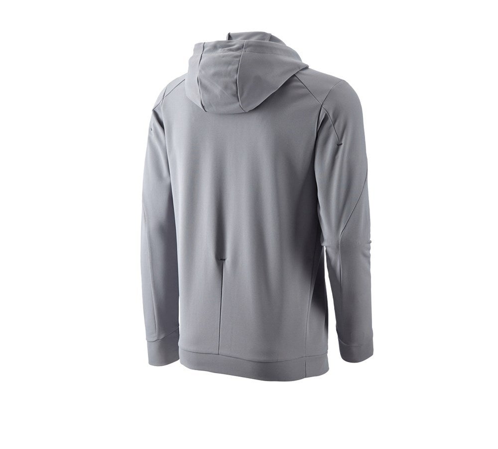 Secondary image e.s. Functional hoody-longsleeve UV platinum/anthracite