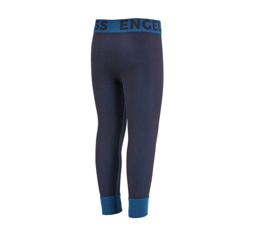 Secondary image e.s. functional long-pants seamless-warm, children navy