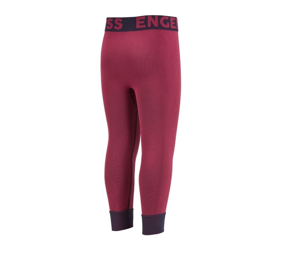 Secondary image e.s. functional long-pants seamless-warm, children berry
