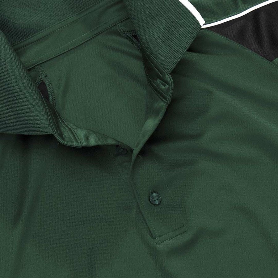 Detailed image e.s. Functional polo-shirt poly Silverfresh green/black