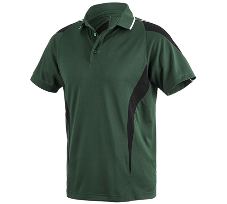 Primary image e.s. Functional polo-shirt poly Silverfresh green/black