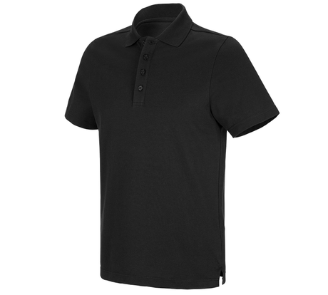 Primary image e.s. Functional polo shirt poly cotton black