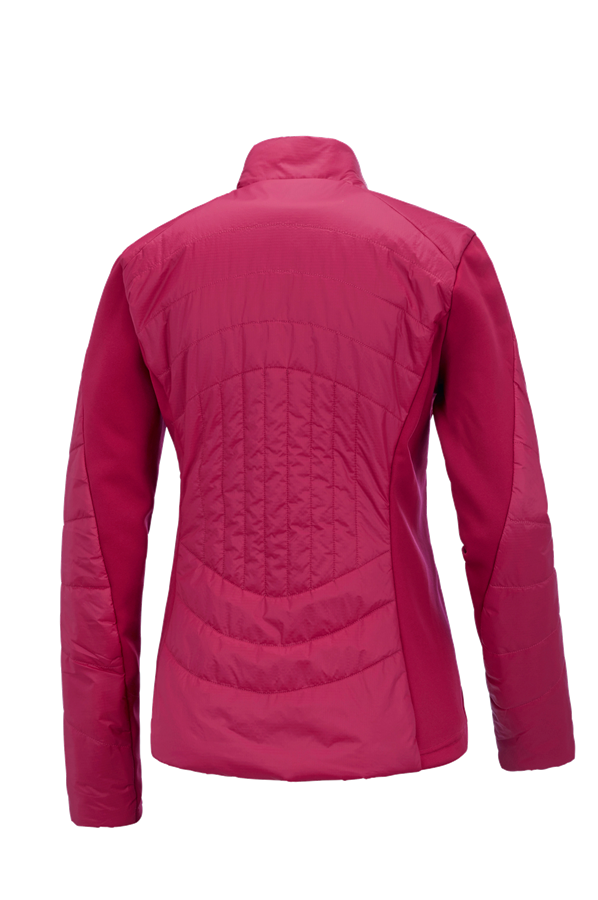 Secondary image e.s. Function quilted jacket thermo stretch,ladies berry