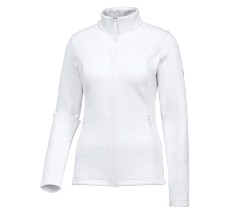 Primary image e.s. Functional sweat jacket melange, ladies' white