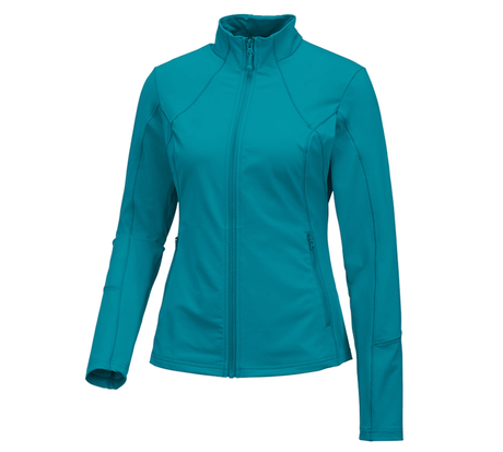 Primary image e.s. Functional sweat jacket solid, ladies' ocean