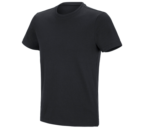 Primary image e.s. Functional T-shirt poly cotton black