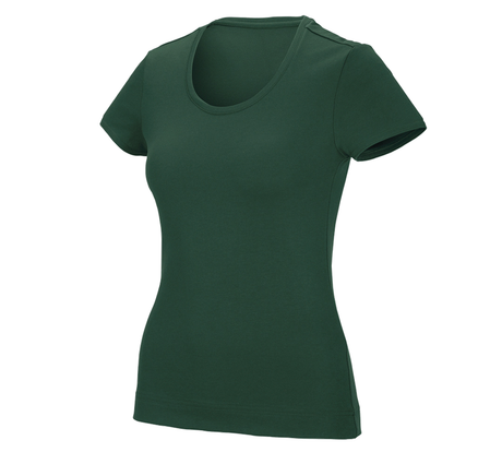 Primary image e.s. Functional T-shirt poly cotton, ladies' green