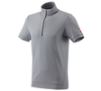 Primary image e.s. Functional ZIP t-shirt UV platinum/anthracite