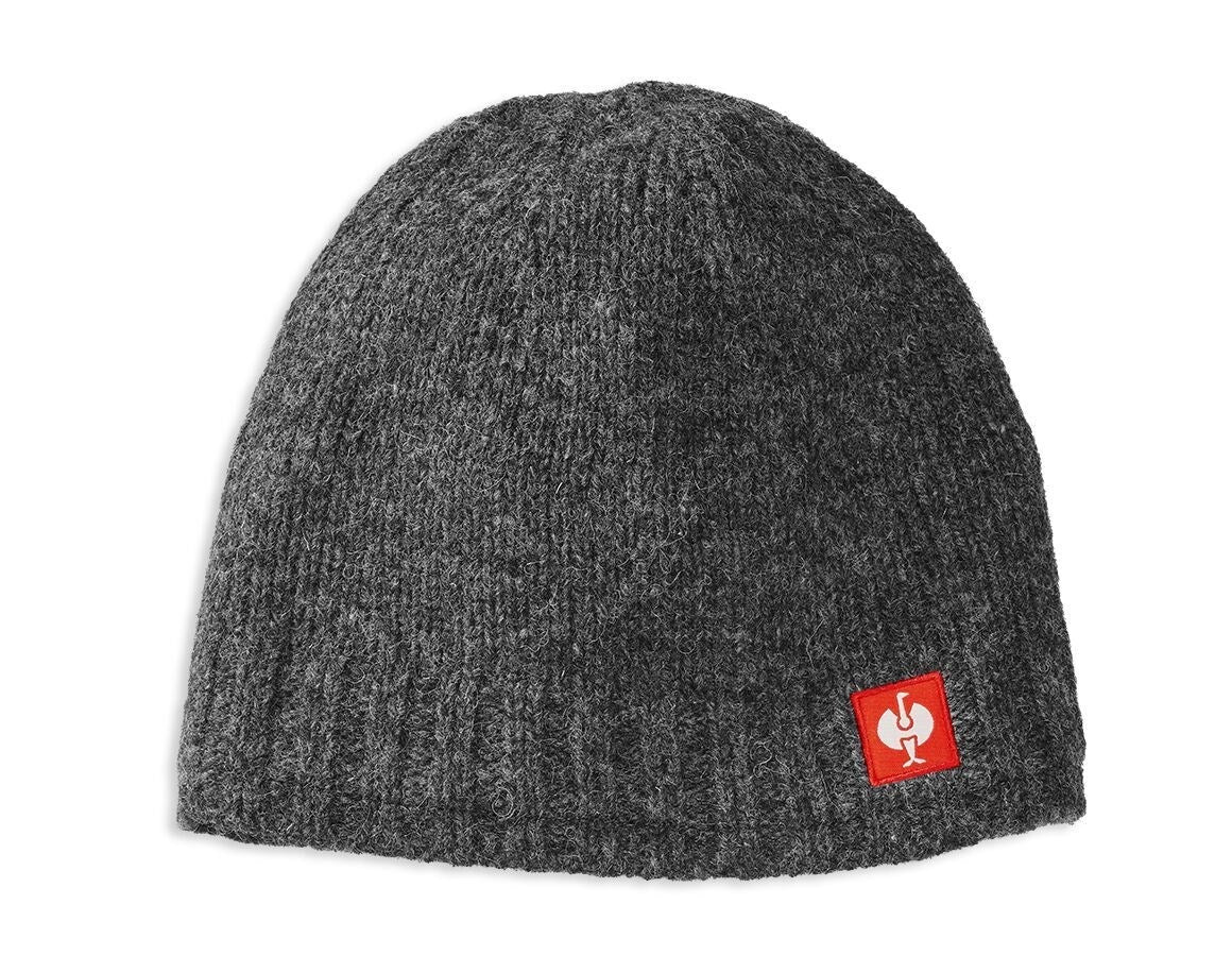 Primary image e.s. Chunky knit hat titanium