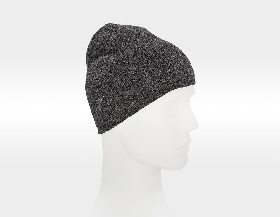 Additional image 3 e.s. Chunky knit hat titanium
