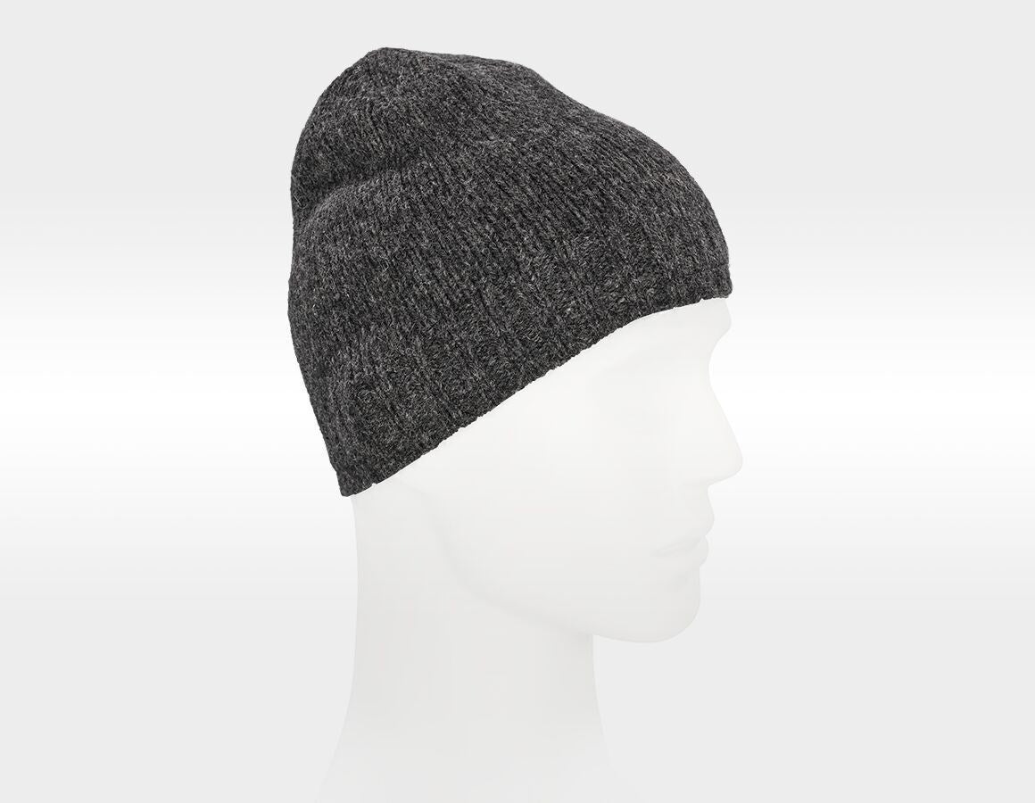 Additional image 3 e.s. Chunky knit hat titanium
