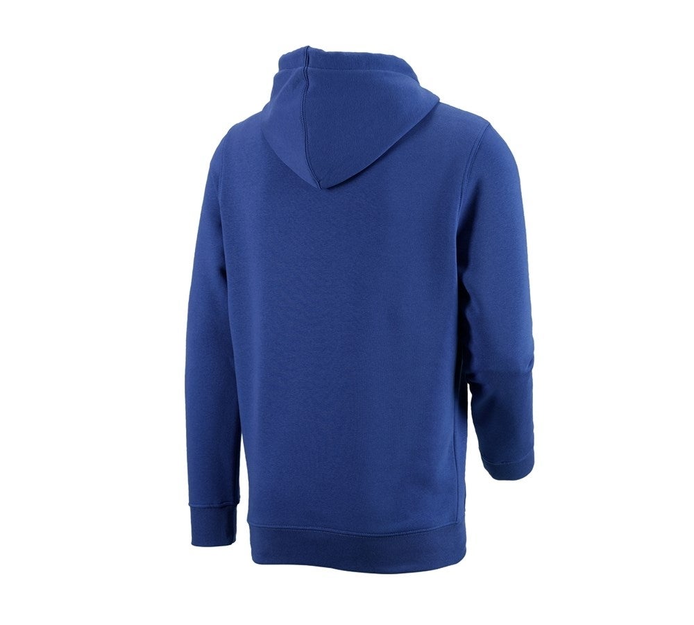 Secondary image e.s. Hoody sweatshirt poly cotton royal