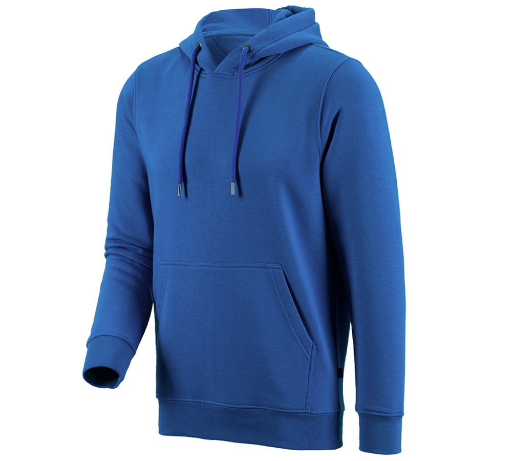 Primary image e.s. Hoody sweatshirt poly cotton gentianblue