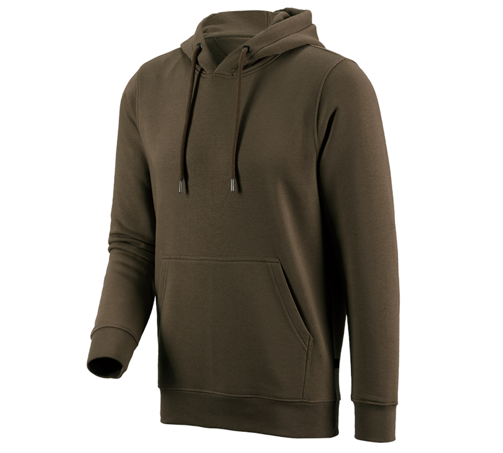 Primary image e.s. Hoody sweatshirt poly cotton olive