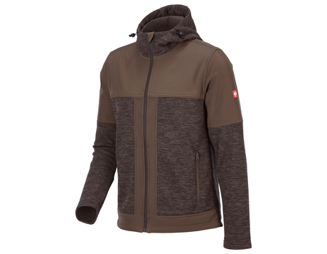 Primary image e.s. Hybrid jacket hazelnut/chestnut