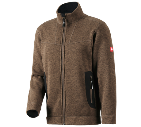 Primary image e.s. jacket therma-plus hazelnut melange