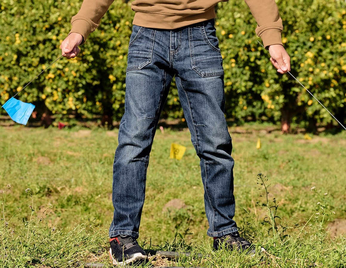 Main action image e.s. Jeans POWERdenim, children’s stonewashed