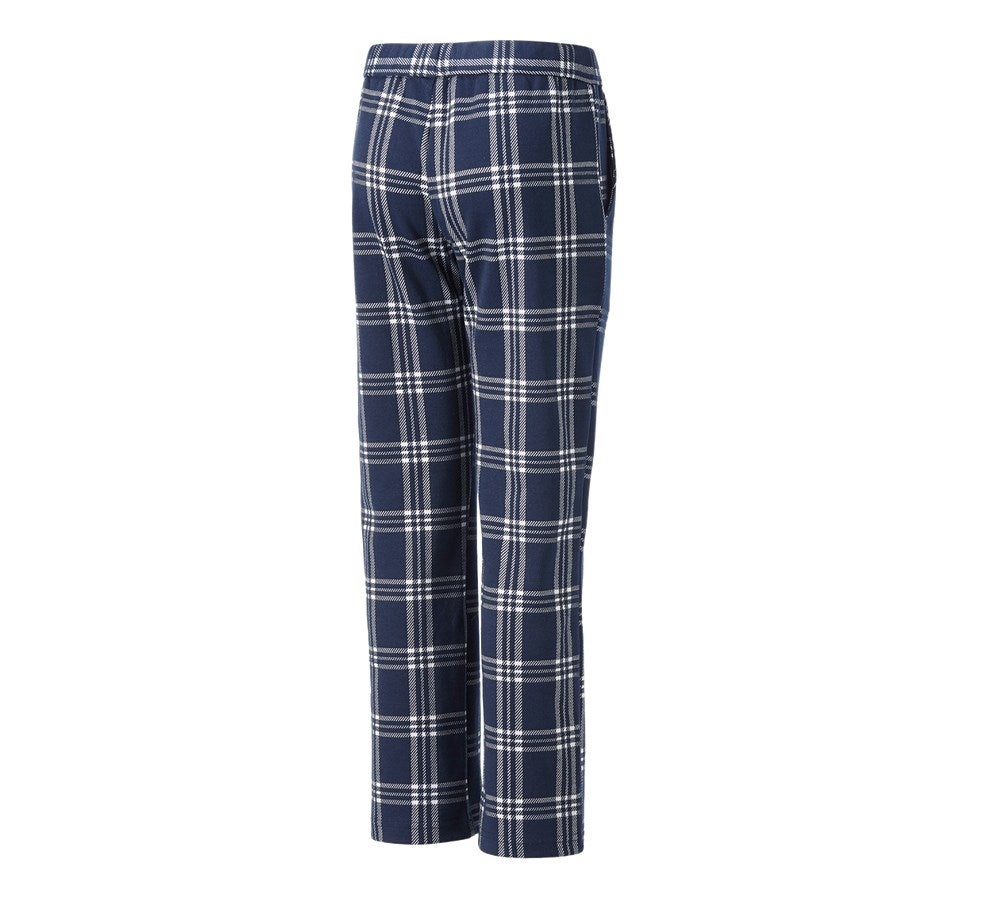 Secondary image e.s. Checkered Pyjama Bottoms, children's deepblue/white