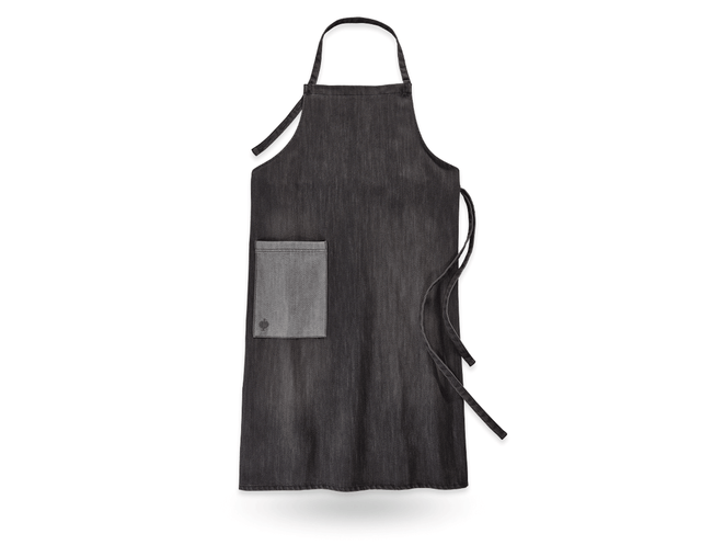 Primary image e.s. Bib Apron denim, long graphitewashed