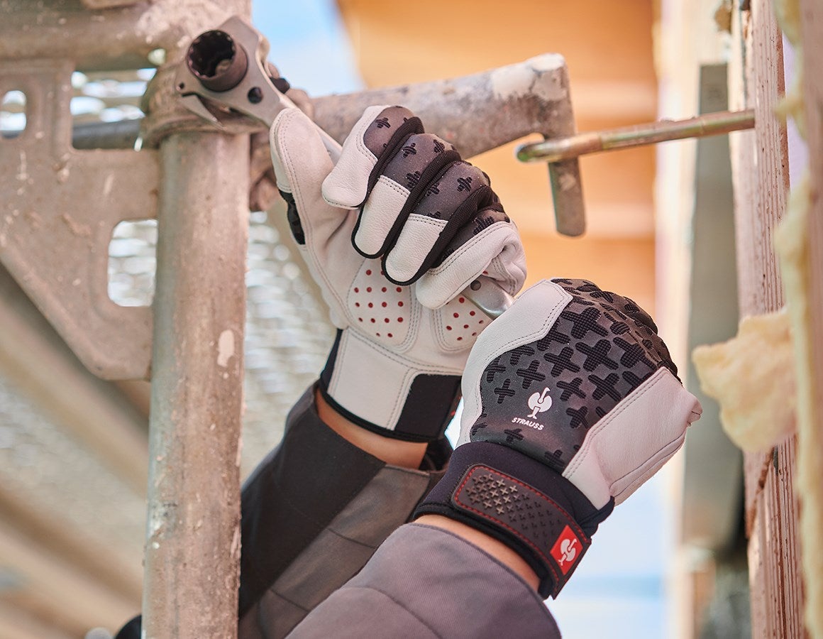 Additional image 1 e.s. Leather assembly gloves ergoplus 9