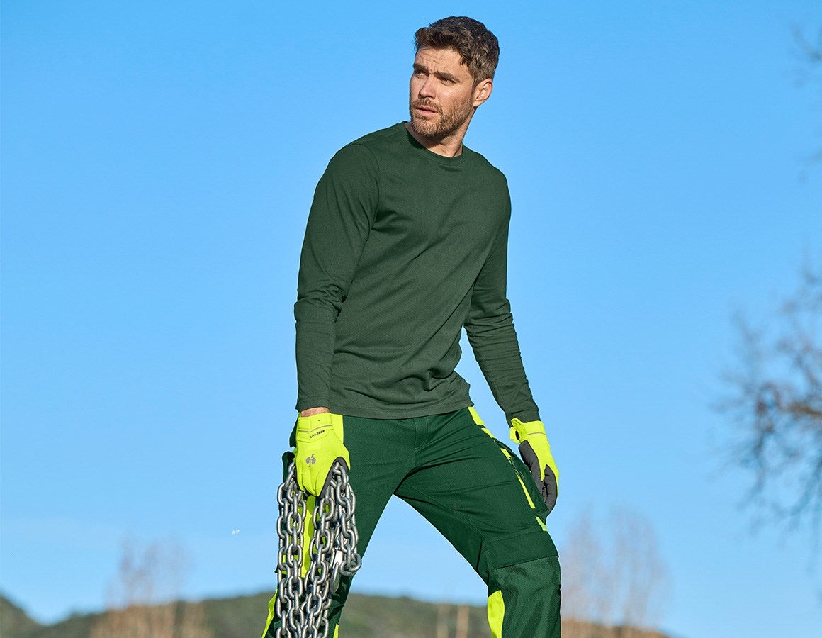 Additional image 1 e.s. Longsleeve cotton green