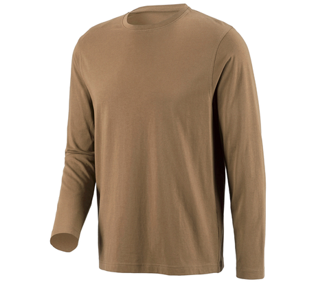 Primary image e.s. Longsleeve cotton khaki