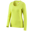 Primary image e.s. Longsleeve cotton stretch, ladies' maygreen