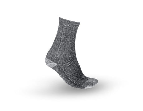 Primary image e.s. Merino socks Nature warm/high titanium melange