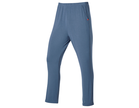 Primary image e.s. Modal pyjama trousers nordicblue