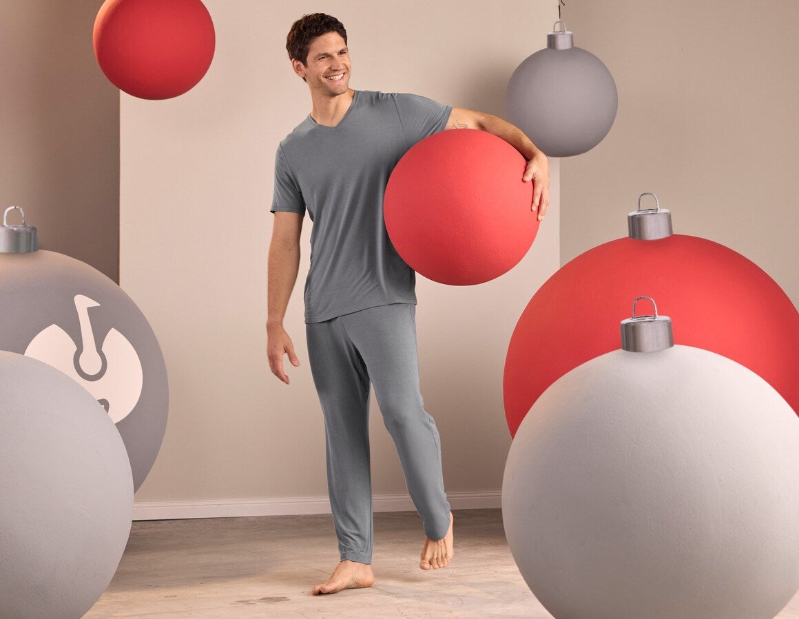 Additional image 3 e.s. Modal pyjama trousers nordicgrey