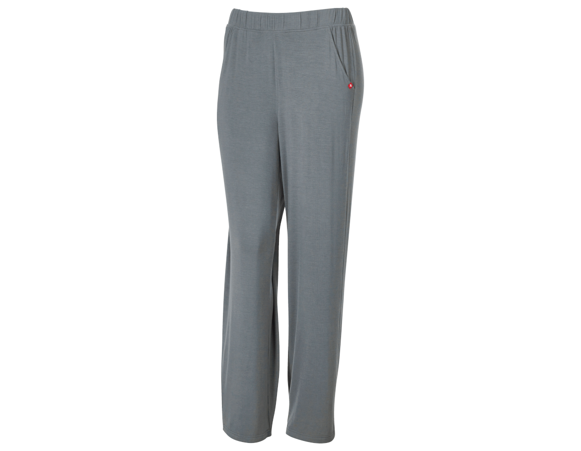 Primary image e.s. Modal pyjamas trousers, ladies' nordicgrey