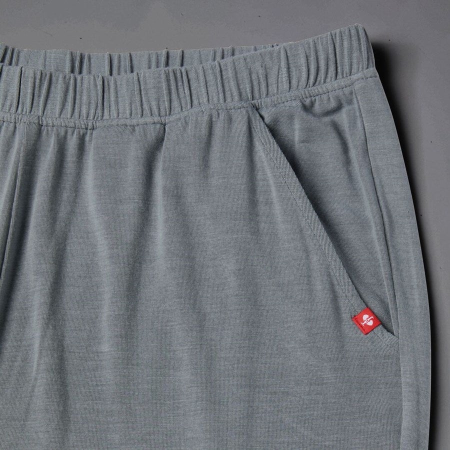 Detailed image e.s. Modal pyjamas trousers, ladies' nordicgrey