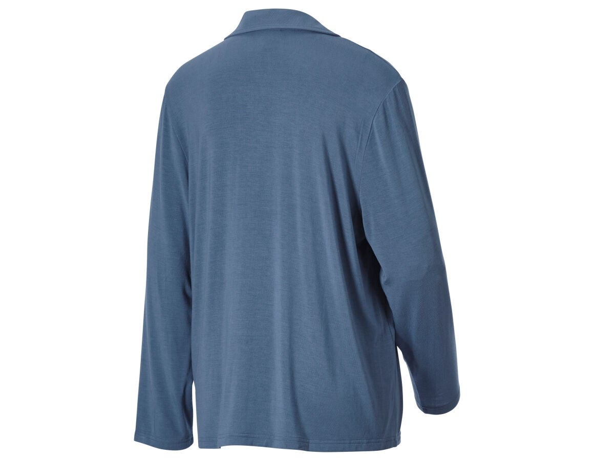 Secondary image e.s. Modal pyjama top, ladies' nordicblue