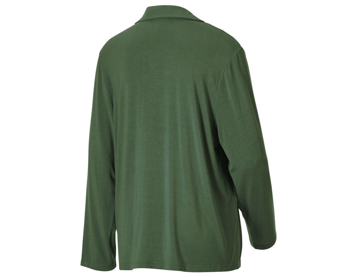 Secondary image e.s. Modal pyjama top, ladies' nordicgreen