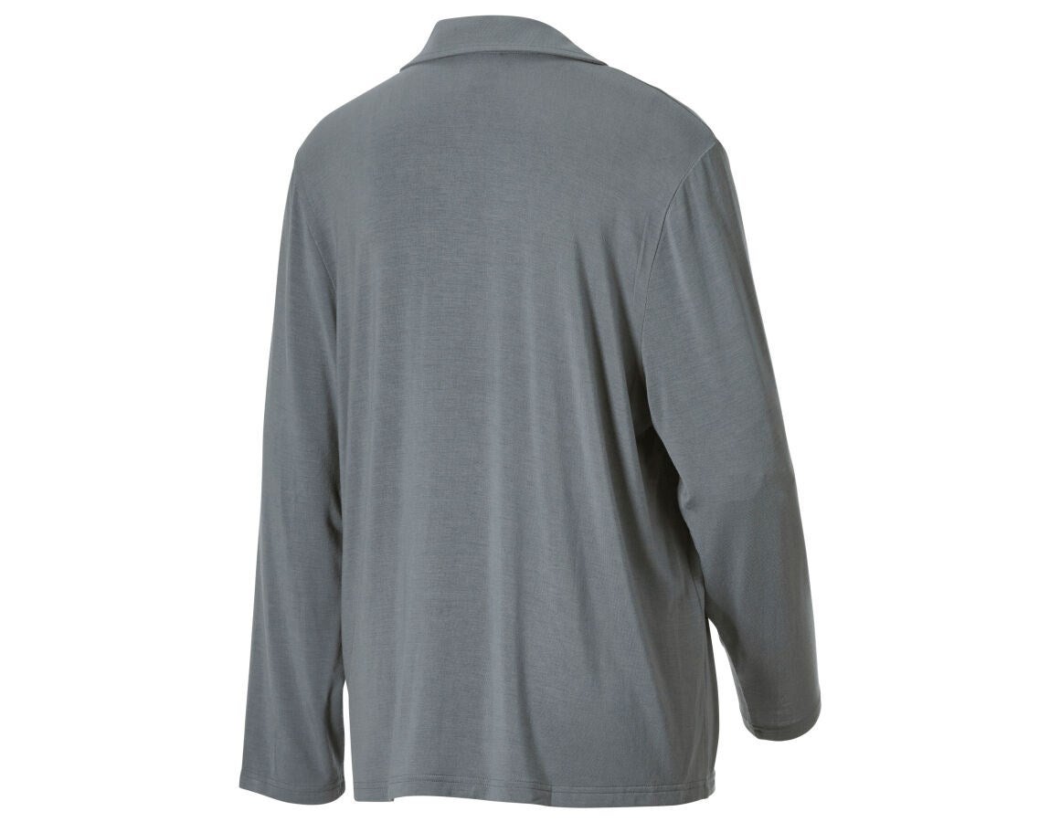 Secondary image e.s. Modal pyjama top, ladies' nordicgrey