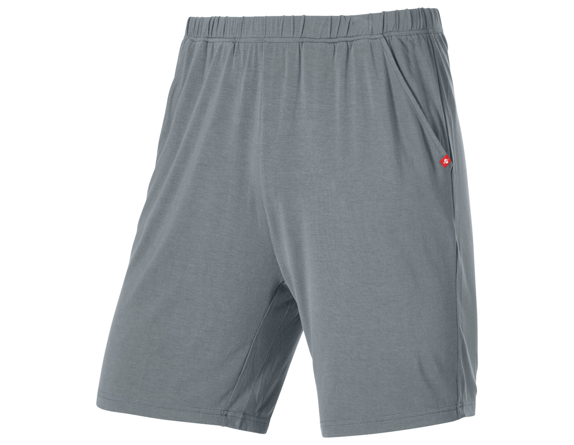 Primary image e.s. Modal pyjama shorts nordicgrey