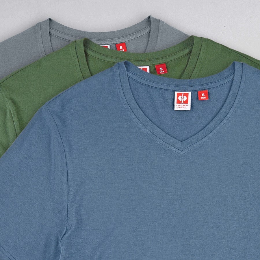 Detailed image e.s. Modal pyjama T-shirt nordicgrey