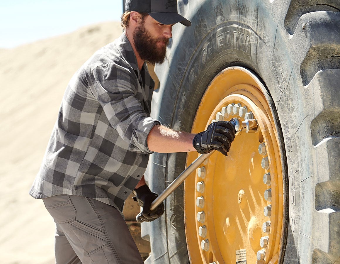 Additional image 6 e.s. Assembly gloves Protect black