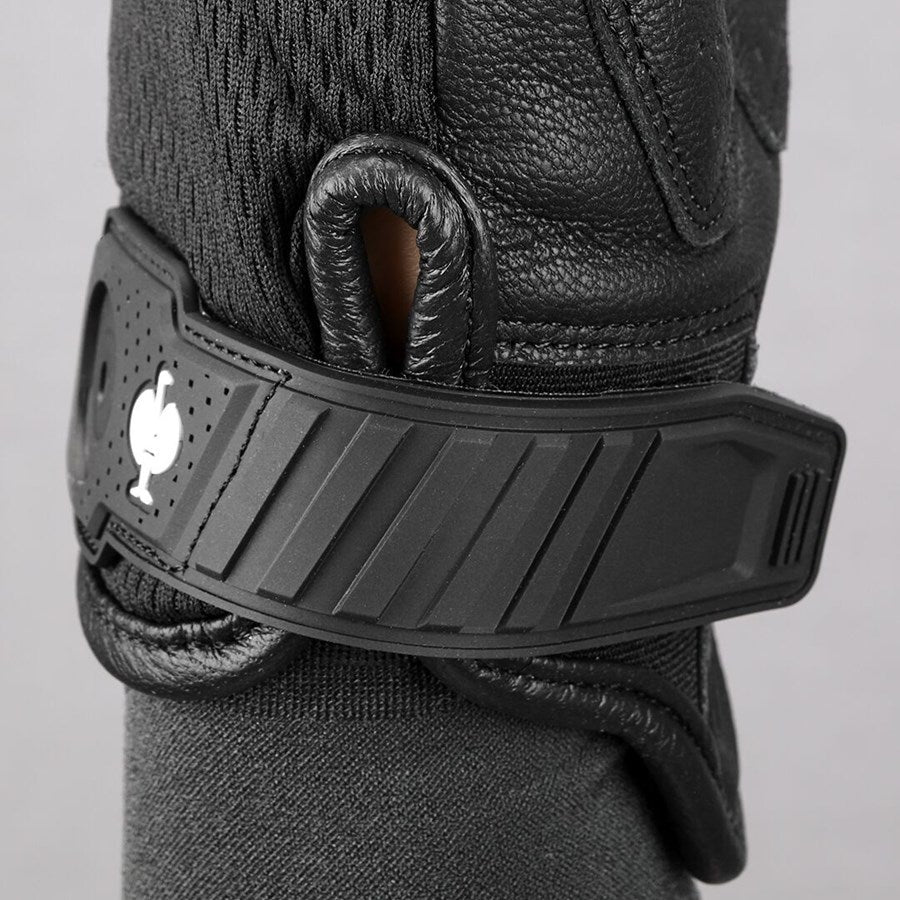 Detailed image e.s. Assembly gloves Protect light black