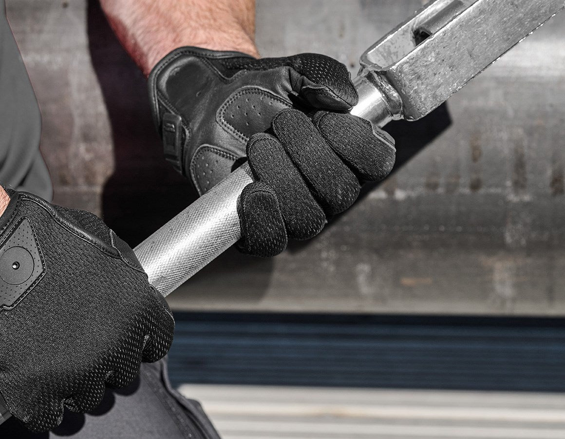 Main action image e.s. Assembly gloves Protect light black