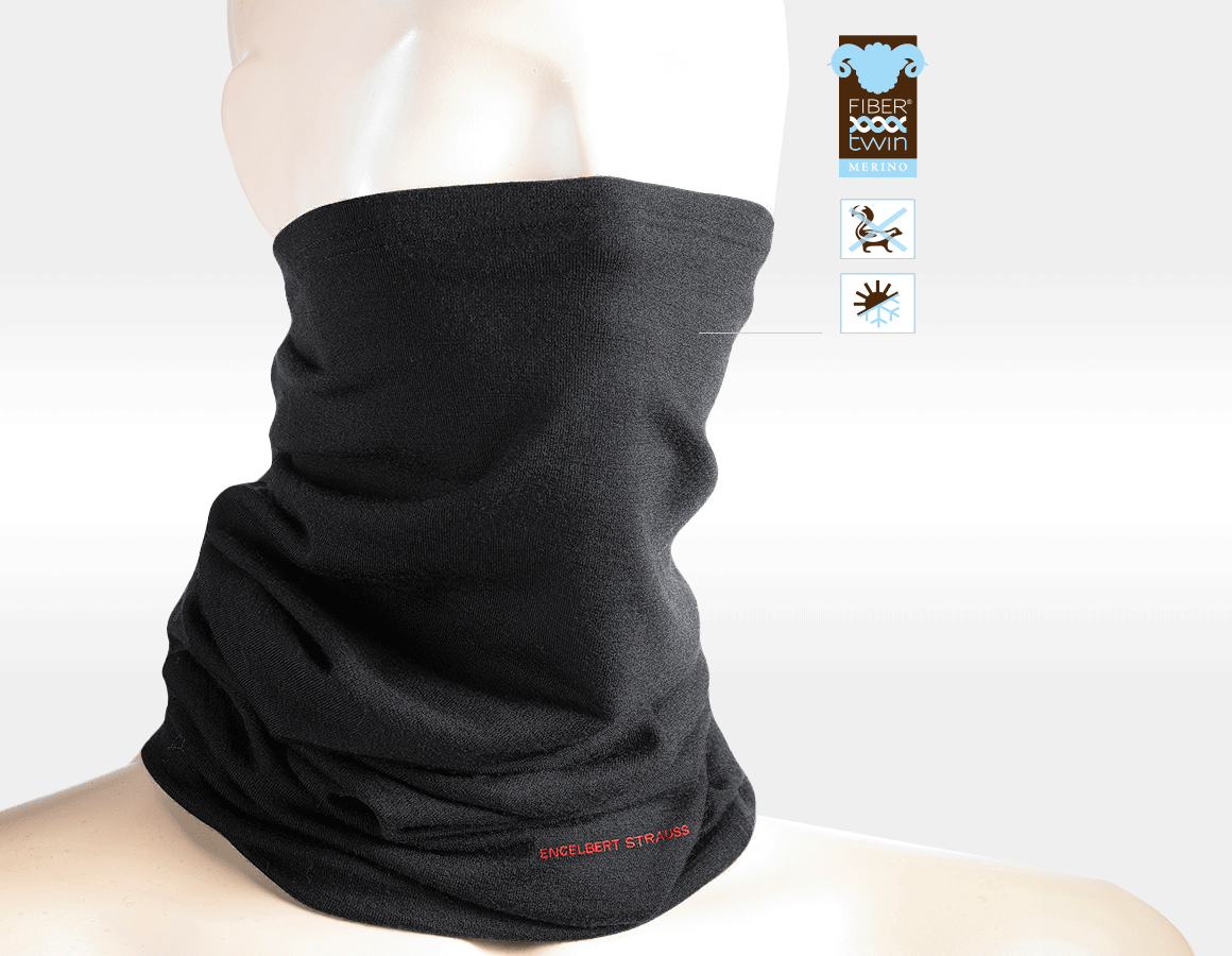 Additional image 1 e.s. Multifunctional scarf black